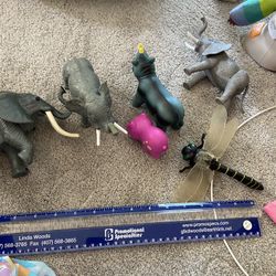 Plastic Jungle Animals Toys