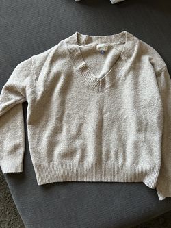 Tan sweater!
