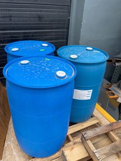 55 Gallons Plastic Drum