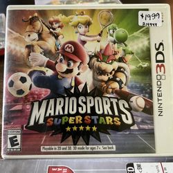 3DS Mario Sports Super stars