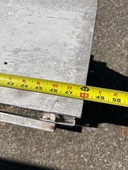 Aluminum work platform