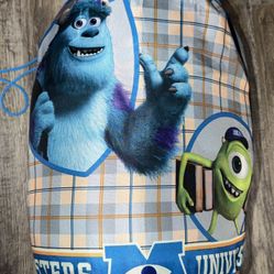 Monsters University Kids Sleeping Bag Slumber Bag with Carry Backpack 