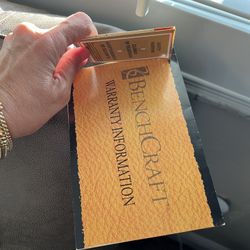 Living Room Set for Sale – Benchcraft Leather, Great  Condition!