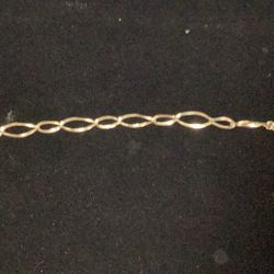 10K yellow gold cable bracelet
