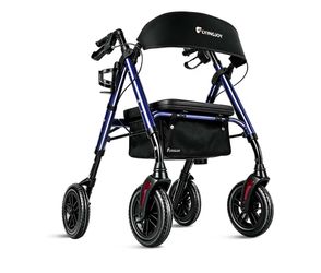 New FlyingJoy Lightweight Rollator Walker (BLUE)