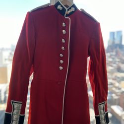 Red British Tunic Grenadier Guards Military Jacket 