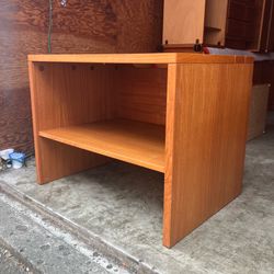 Vintage Danish Mid Century Modern Teak Entertainment/Record/TV Stand by Jesper