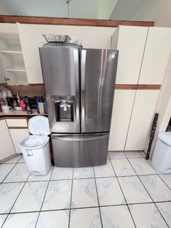 Double Door Fridge + Freezer