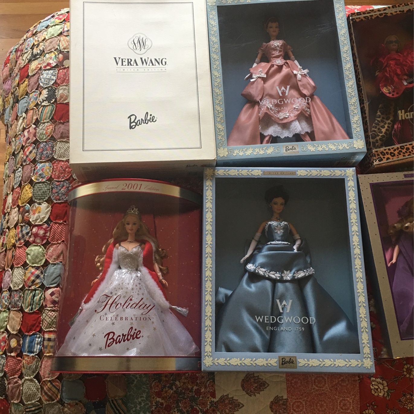 Early 2000 Collectible Barbie Dolls