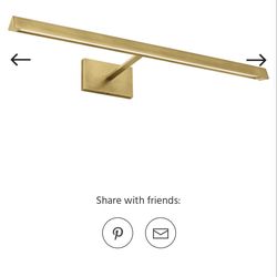 24” brass picture light fixture - Visual Comfort & Co