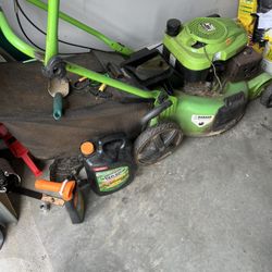 Gas Powered Lawn Mower