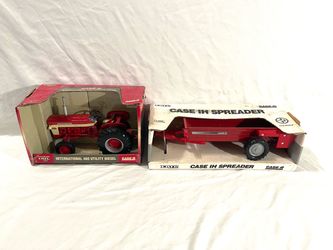 Rare find very collectible made in the USA by toy maker ERTL. (international toy, tractor and trailer) total retail $218