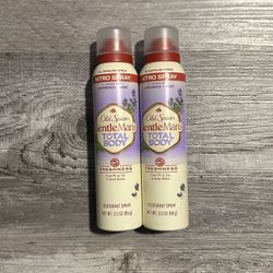 Old Spice Gentle Man’s Total Body Deodorant Spray $8 Each 