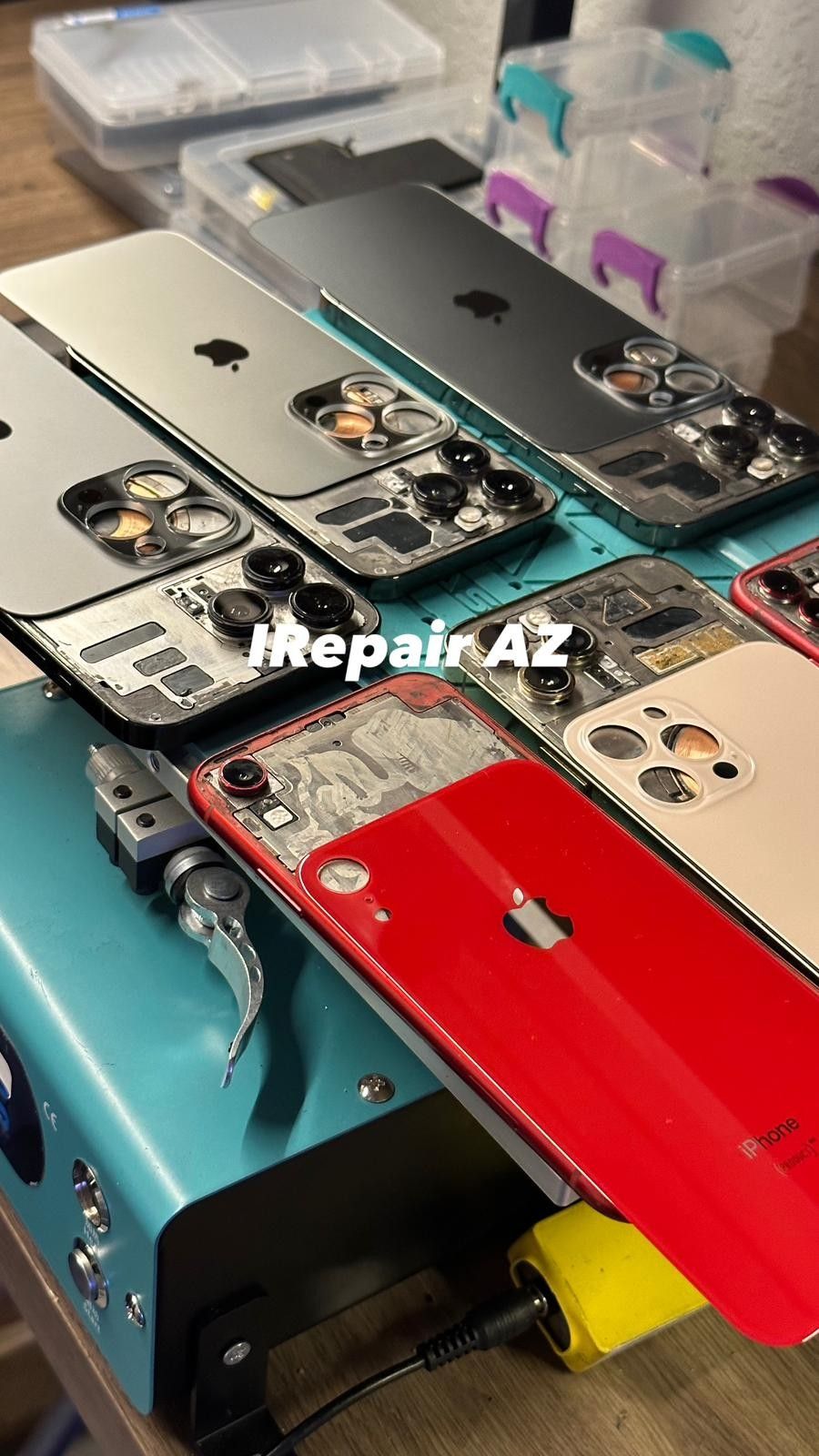 Iphone Xr Backglass, Battery, Charging Port