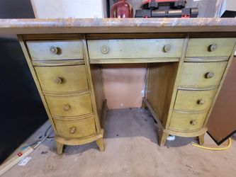 Free antique desk with granite top