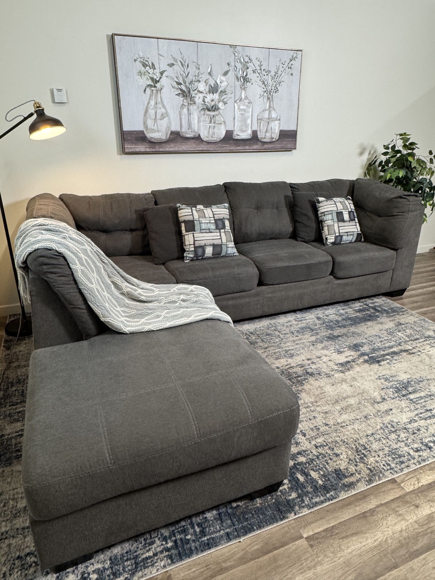 FREE DELIVERY L Shaped Sectional Couch