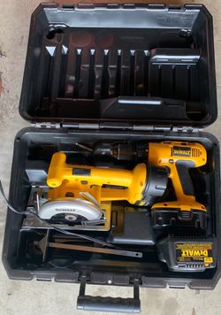 DeWalt XRP Drill and Circular Saw Combo Kit