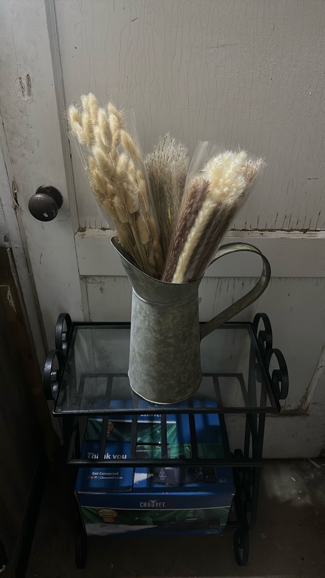 Galvanized Water Pitcher