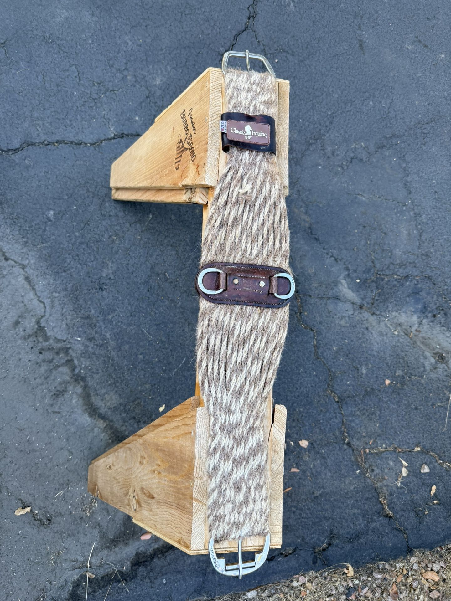 Classic Equine Alpaca/mohair Cinch 34”