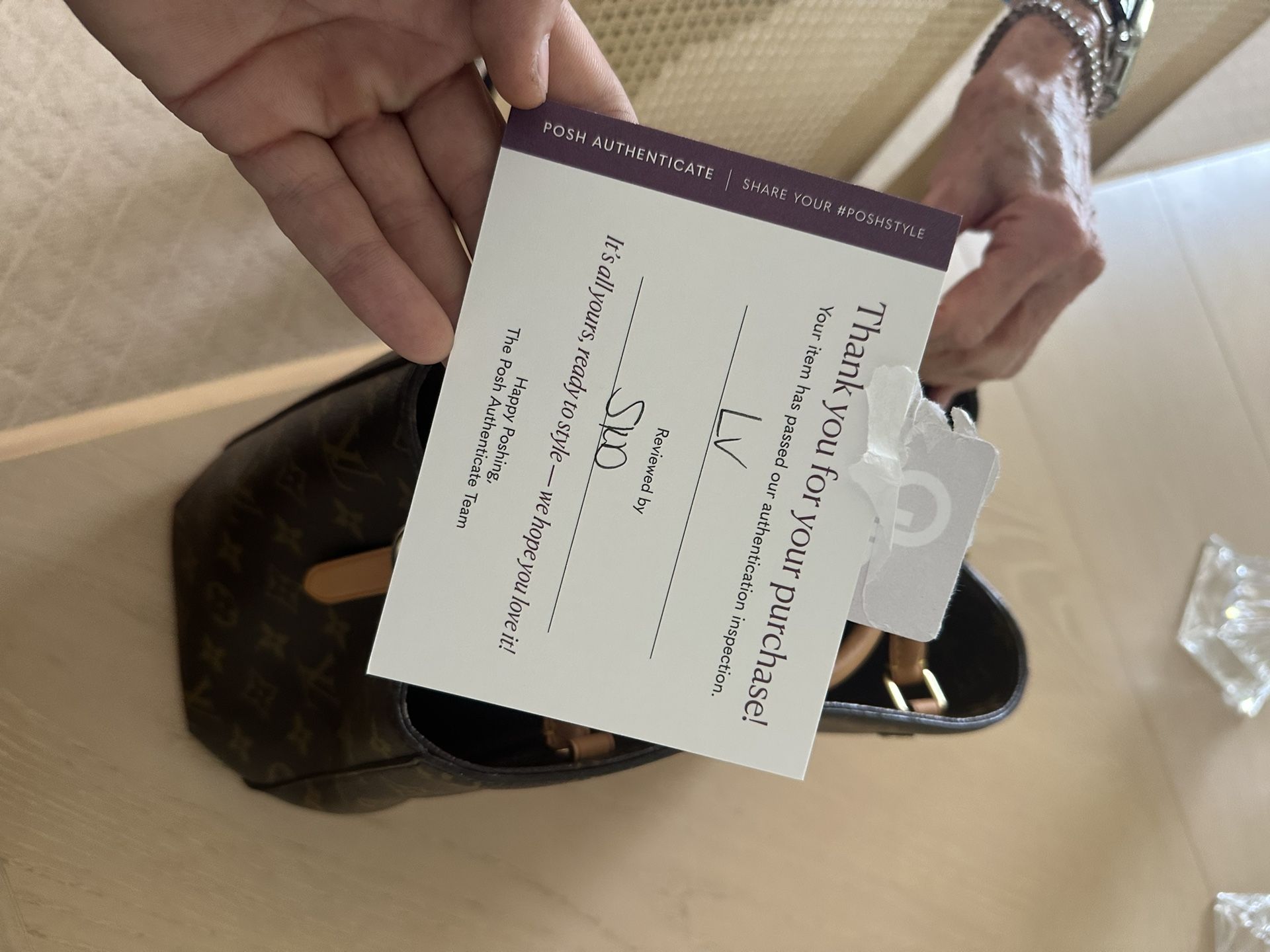 Louis Vuitton Montaigne MM Purse