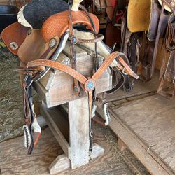 16 inch western Saddle / Saddle, King Working Cowboy Series