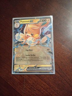 Pawmot ex Pokémon Card 073/197
