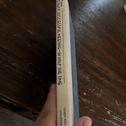 How To Run A Successful Meeting In Half The Time