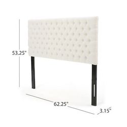 Streamdale Furniture Streamdale Diamond Tufted Headboard For Queen/Full Beds Contemporary Elegance