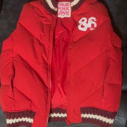 Love pink puffer vest size xs-small