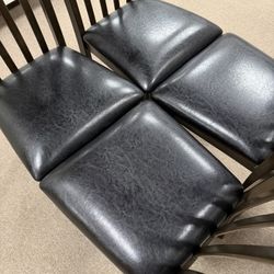 4 Brown Dining Chairs – Good Condition – $120 for All