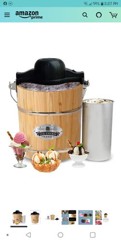 BRAND NEW NEVER USED! OLD FASHIONED ICE CREAM MAKER