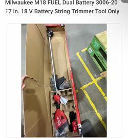 Milwaukee M18 FUEL 17in String Trimmer Tool Only