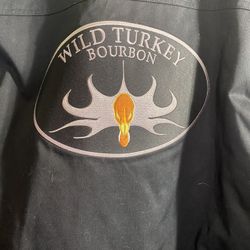 Wild Turkey Bourbon Throttle Threads XL jacket black