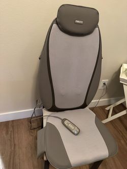 HoMedics Shiatsu Heated Back Massage Chair Cushion w/ Remote