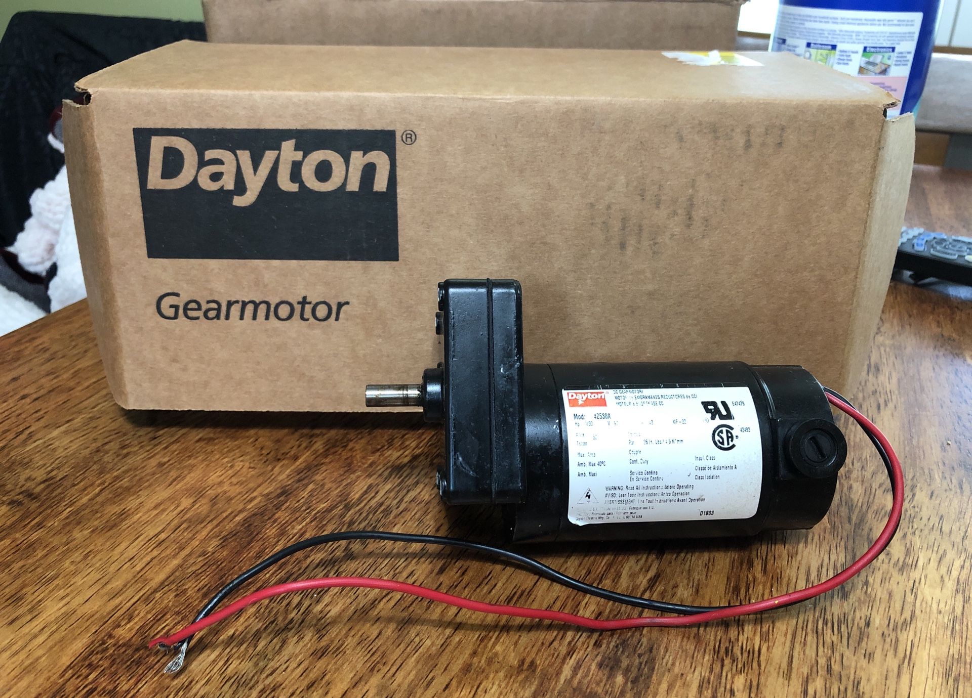 Dayton DC Gearmotor