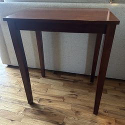 Wood Side Table