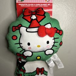 Hello Kitty Blanket Christmas Set