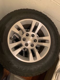 Chevy Wheel with Hercules Terra Trac AT Tire