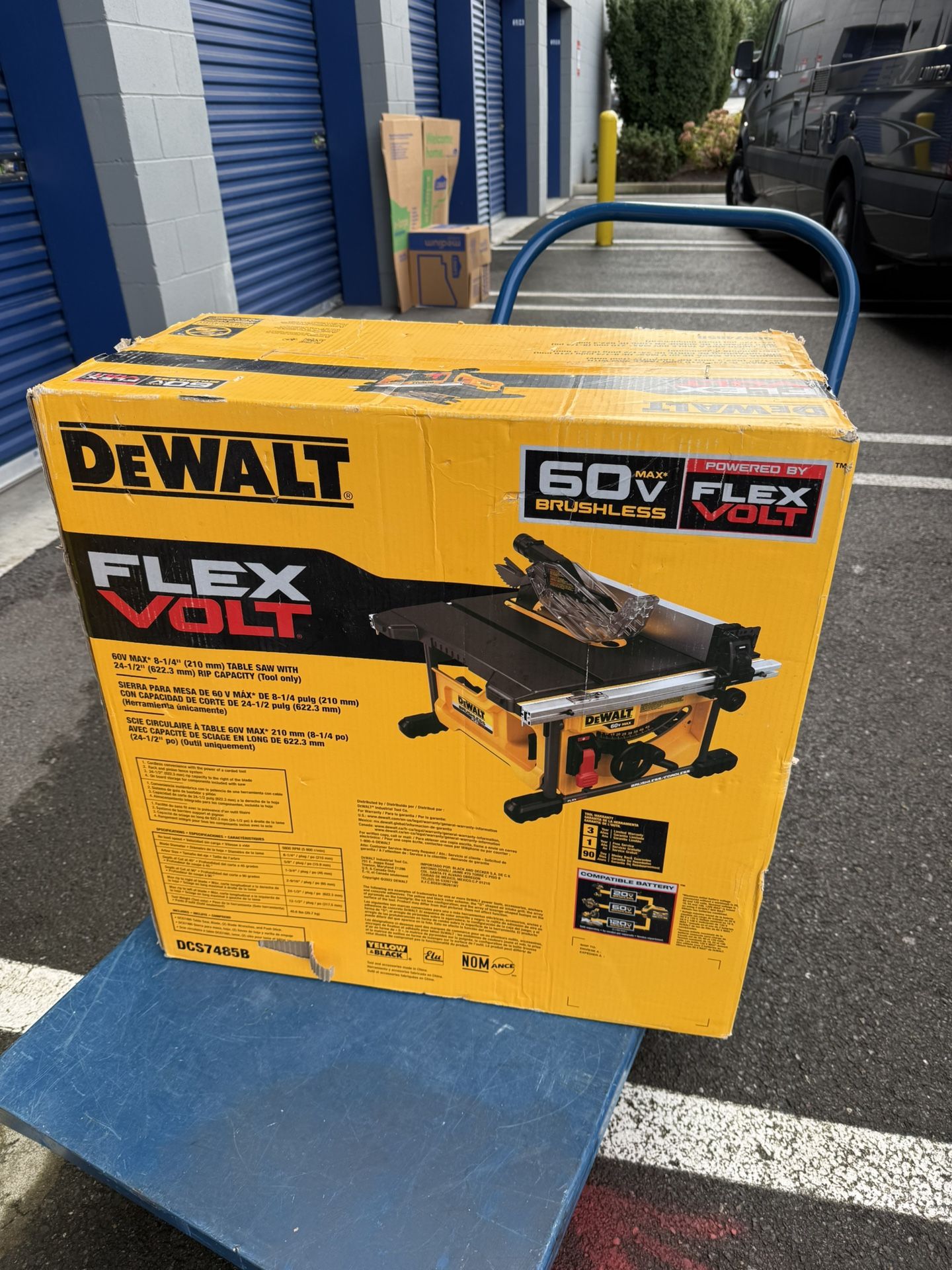 60v Dewalt Table Saw