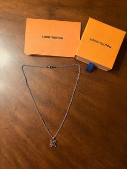 Louis Vuitton Monogram Row Necklace