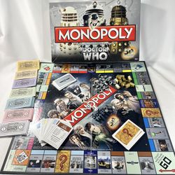 Monopoly 2012 Doctor Who 50th Anniversary Collector's  Board Game