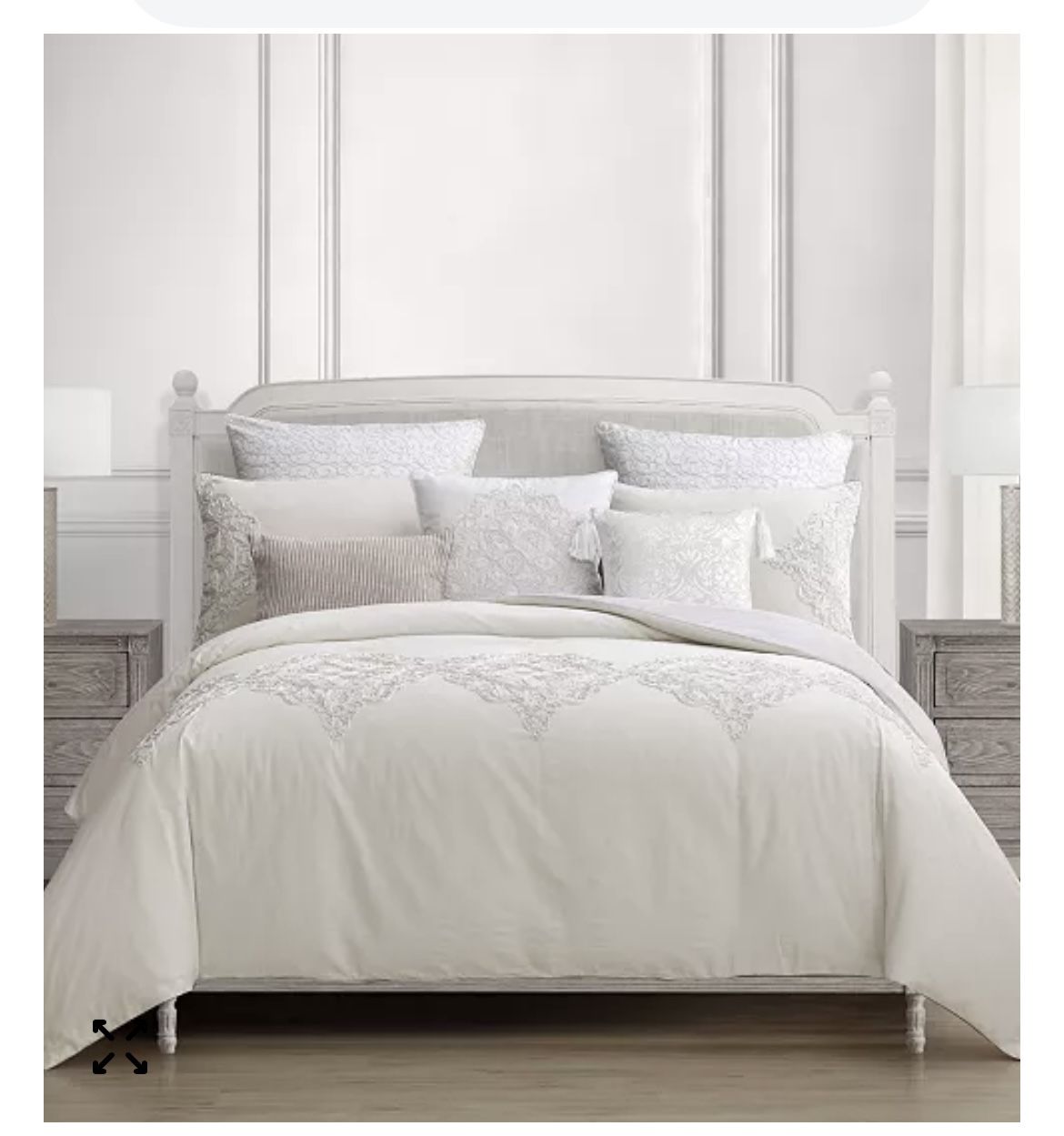 Lacourte Thea 8-Pc. Cotton King Comforter Set