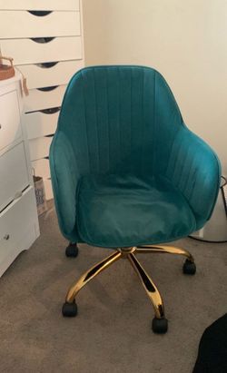 Office royal green chair