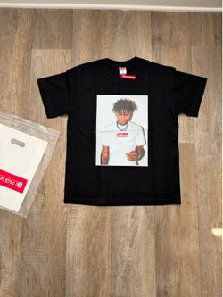Black And White YoungBoy x Supreme Tee S-M
