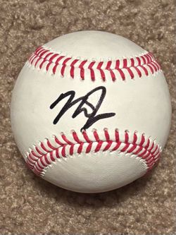 Mike Trout Signed Autograph MLB Baseball