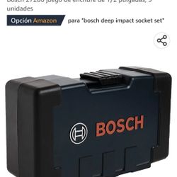 Sae bosch 1inch drivers  deep impact Soquel set