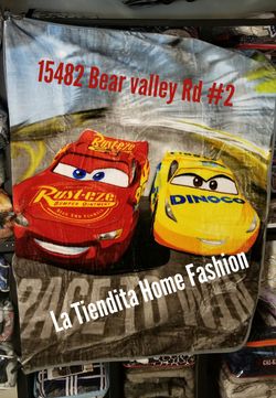 Twin size Disney #cars plush blanket 1 pc for Sale in Victorville, CA -  OfferUp