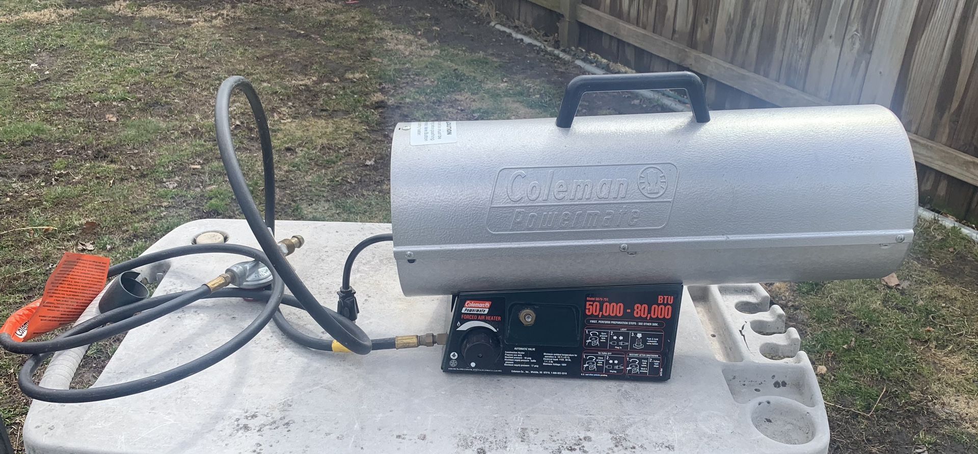 Coleman PowerMate Propane Heater for Sale in Hammond, IN - OfferUp