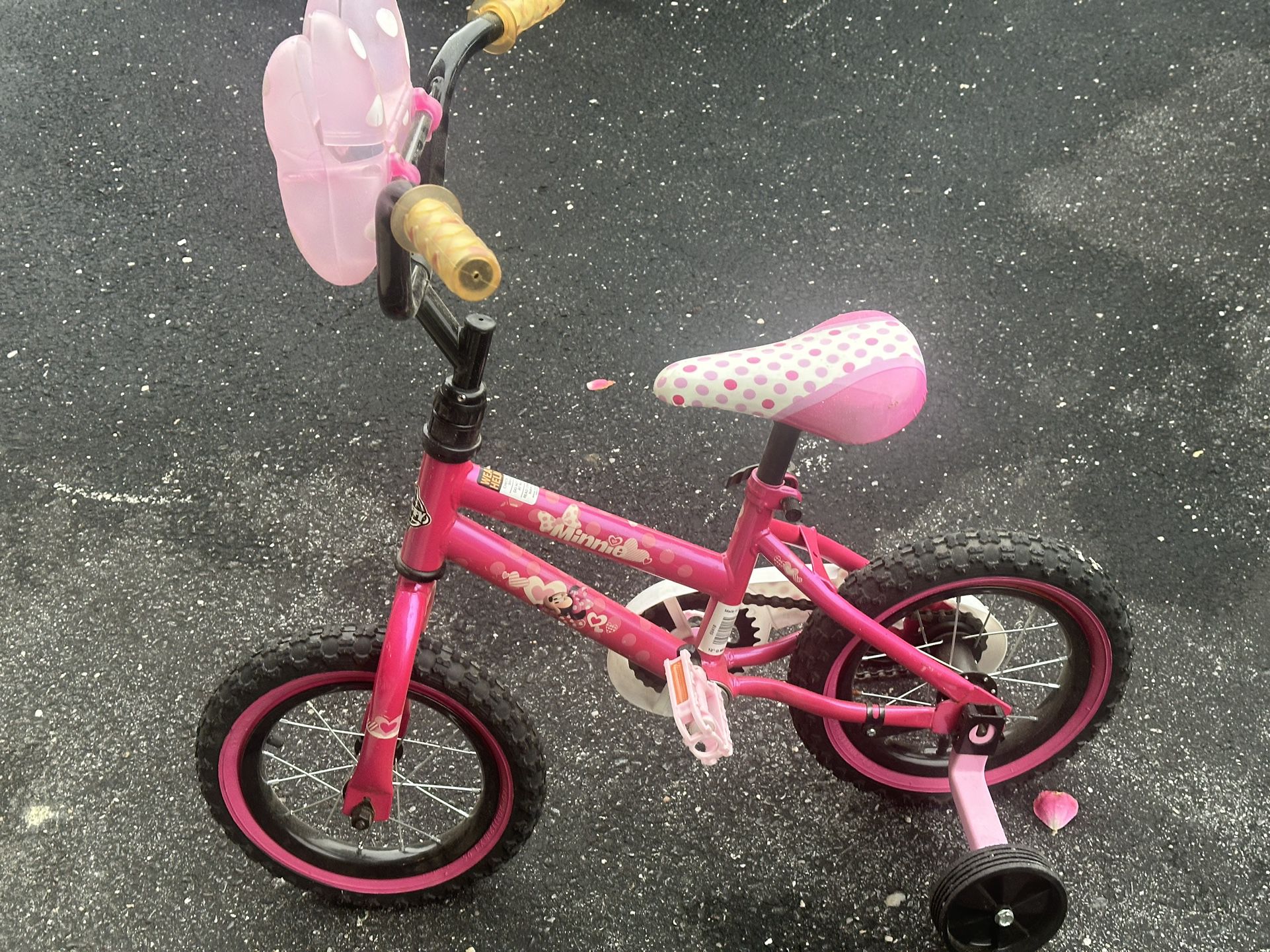Kids Minnie Mouse Bicycle 12 Inch 