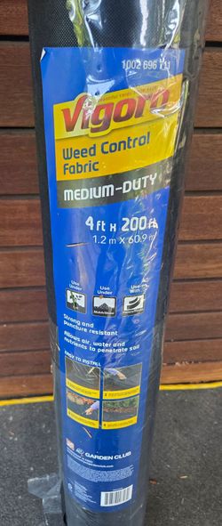 New Roll Vigoro Weed Control Landscape Fabric 4'x200'